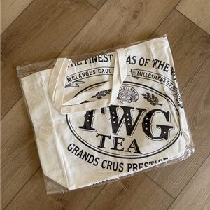 TWG Tea Canvas Tote Bag